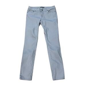 Prana Women’s Size 10/30 Skinny Jeans Gray Slim Fit Stretch Pants Low Rise